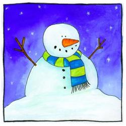 Snowman | Obraz na stenu