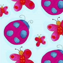 Ladybugs and Butterflies | Obraz na stenu