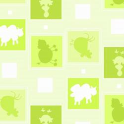 Green Animal Collage | Obraz na stenu