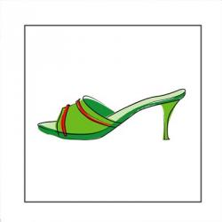 Green Sandal 2 | Obraz na stenu