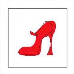 Red Shoe | Obraz na stenu