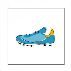 Blue Cleat | Obraz na stenu