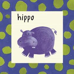Hippo with Border | Obraz na stenu