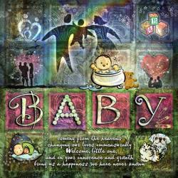 Welcome Baby Girl | Obraz na stenu