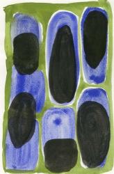 Piedra Negra y Azul | Obraz na stenu