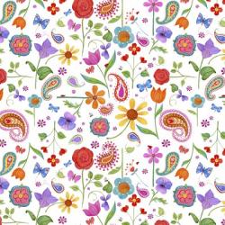 Petals & Paisley | Obraz na stenu