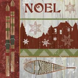 Lodge Greetings Noel | Obraz na stenu