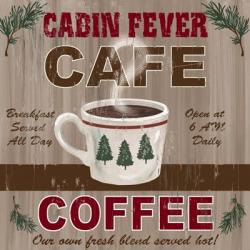 Cabin Fever Cafe | Obraz na stenu