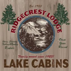 Ridgecrest Lodge | Obraz na stenu