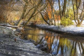 Bridge In The Snow | Obraz na stenu