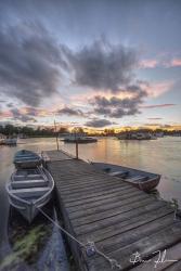 Houseboat Pier | Obraz na stenu