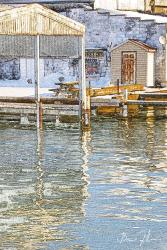 Docks In The Winter | Obraz na stenu