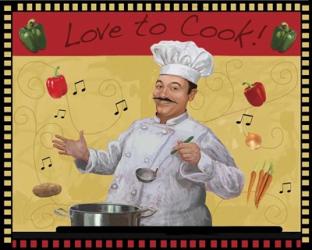 Love to Cook Master | Obraz na stenu