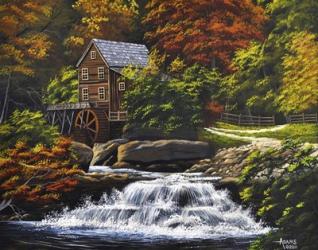 Autumn Mill | Obraz na stenu