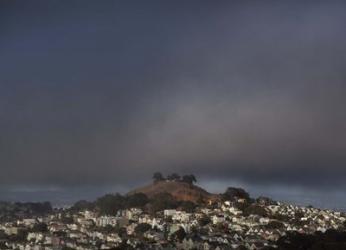 Advection Fog Study (San Francisco) | Obraz na stenu