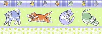 Fun Kitties Border | Obraz na stenu