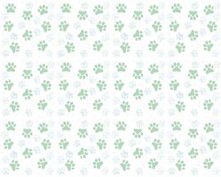 Fun Kitties Pawprints Pattern | Obraz na stenu