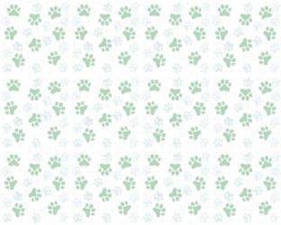 Fun Kitties Pawprints Pattern | Obraz na stenu