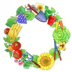 Gardening Wreath | Obraz na stenu