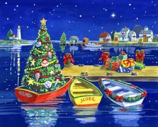 Christmas Dock | Obraz na stenu