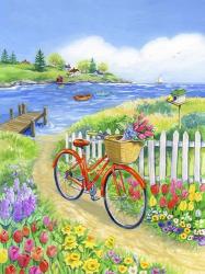 Bike Path in Spring | Obraz na stenu