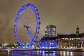 Blue Ferris Wheel | Obraz na stenu