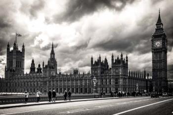 Houses of Parliament B/W | Obraz na stenu