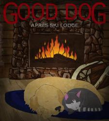 Good Dog Apres Ski Lodge II | Obraz na stenu