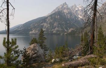 Mountain And Lake In Teton | Obraz na stenu