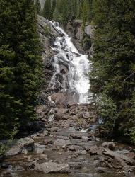 Waterfall In Teton | Obraz na stenu