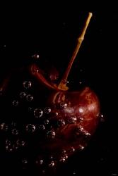 Cherry Covered In Water Drops IV | Obraz na stenu