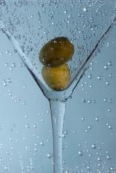 Olive Duo In Martini Glass II | Obraz na stenu