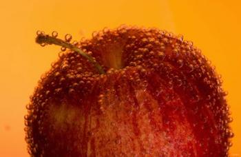 Red Fruit And Water Droplets | Obraz na stenu