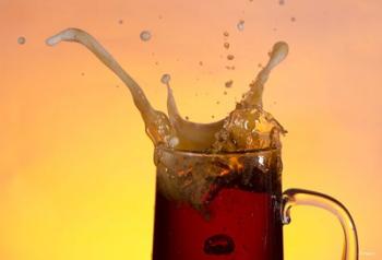 Beer Mug And Splashing Bubble | Obraz na stenu