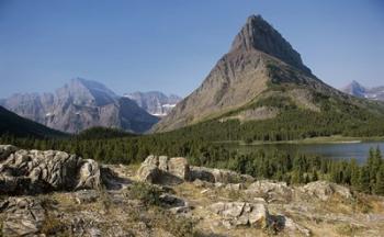 Rocky Cliffs And Evergreens | Obraz na stenu