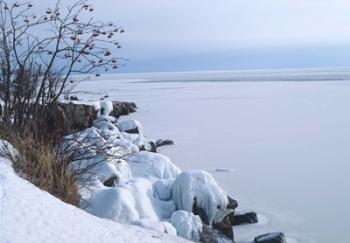 Lake Superior Winter Snow 27 | Obraz na stenu