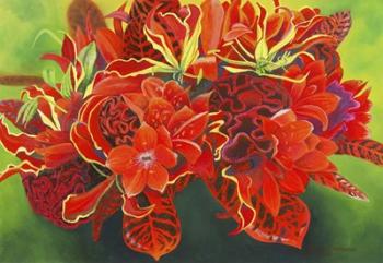 Red Vase | Obraz na stenu