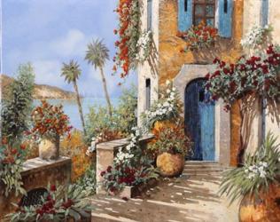 Le Palme e la Porta Blu | Obraz na stenu
