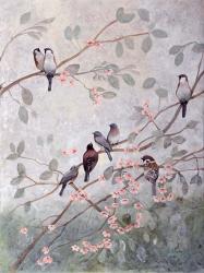 Decorazione Con Altri 8 Uccelli | Obraz na stenu