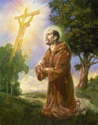 Saint Francis Of Assisi | Obraz na stenu