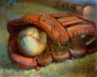 The American Dream - Baseball and Glove 9 | Obraz na stenu