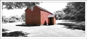 Red Barn And Fields | Obraz na stenu