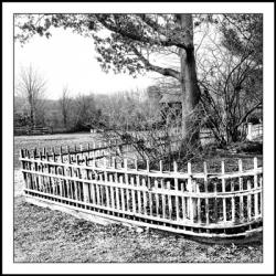 Garden Fence Circa 1865 | Obraz na stenu