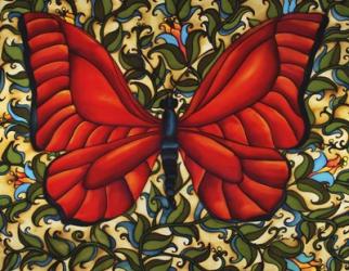 Red Butterfly | Obraz na stenu