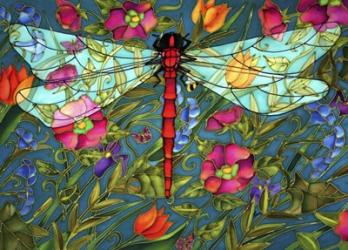 Red Dragonfly | Obraz na stenu