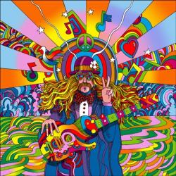 Hippie Musician | Obraz na stenu