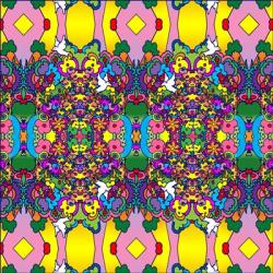 Flowers And Dove | Obraz na stenu