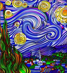 Starry Night 1 | Obraz na stenu