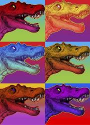 Pop Art Dinosaurs 2 | Obraz na stenu