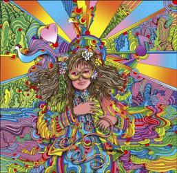 Hippie Chick | Obraz na stenu